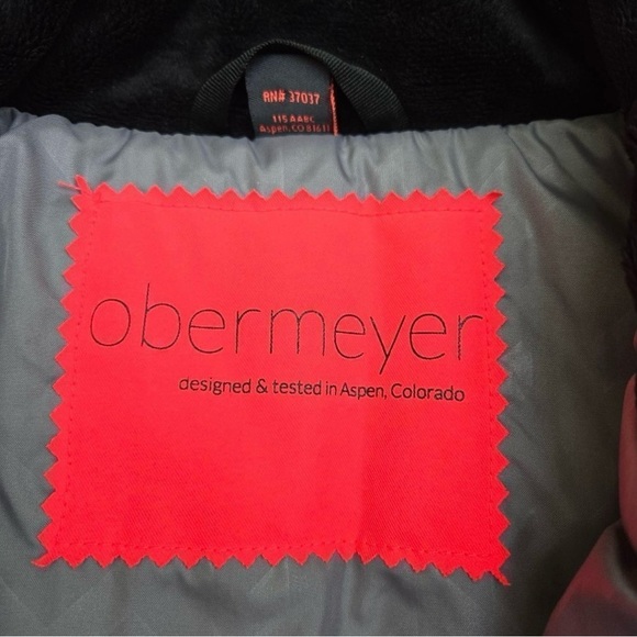 OBERMEYER ~ Women’s White and Color-block Ski/Snow Jacket size L - Picture 8 of 11